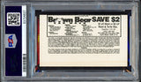 Randy Johnson Autographed 1st No Hitter Ticket Stub Seattle Mariners June 2nd, 1990 PSA 8 Auto Grade Gem Mint 10 Highest Graded PSA/DNA #63704837