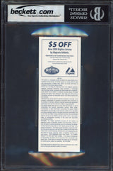Ichiro Suzuki Autographed September 18th, 2009 Ticket Seattle Mariners Auto Grade Gem Mint 10 "Walk-Off HR" Against Mariano Rivera Beckett BAS #15498766