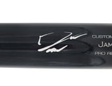 James Wood Autographed Black Victus Player Model Baseball Bat Washington Nationals Beckett BAS Witness Stock #225832