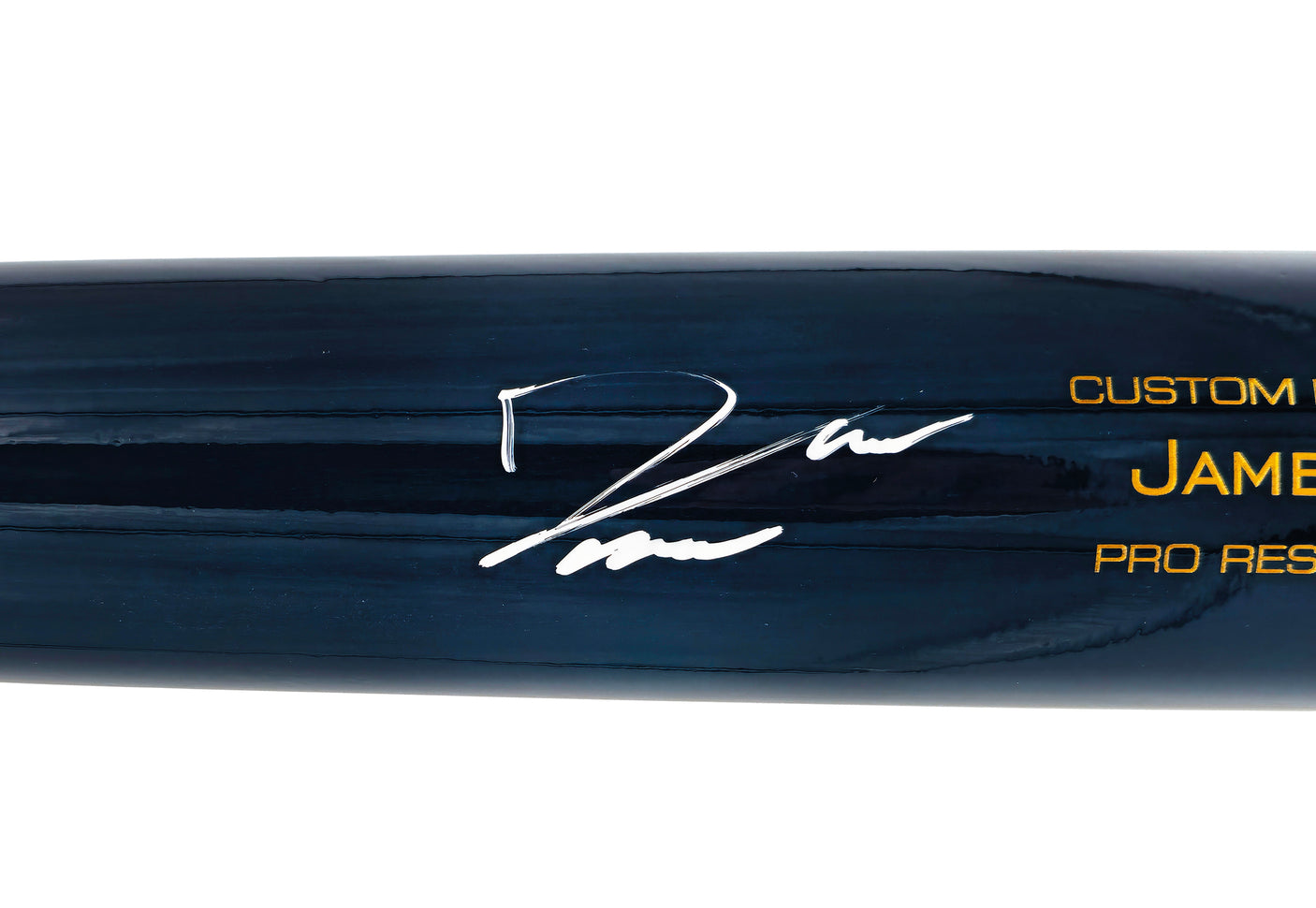 James Wood Autographed Blue Victus Player Model Baseball Bat Washington Nationals Beckett BAS Witness Stock #225831