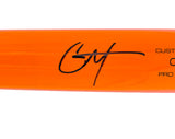 Coby Mayo Autographed Orange Victus Player Model Baseball Bat Baltimore Orioles Beckett BAS Witness Stock #225835