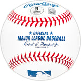 Coby Mayo Autographed Official MLB Baseball Baltimore Orioles Beckett BAS Witness Stock #225837