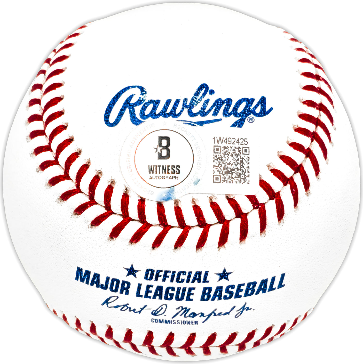 Coby Mayo Autographed Official MLB Baseball Baltimore Orioles Beckett BAS Witness Stock #225837