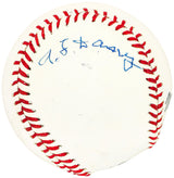Arthur Art Daney Autographed Official League Baseball Philadelphia A's Played In One Game Vintage Signature Beckett BAS QR #BH040979