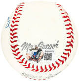 Arthur Art Daney Autographed Official League Baseball Philadelphia A's Played In One Game Vintage Signature Beckett BAS QR #BH040979