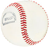 Arthur Art Daney Autographed Official League Baseball Philadelphia A's Played In One Game Vintage Signature Beckett BAS QR #BH040979