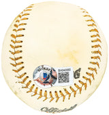 Ollie Brown Autographed Official Spalding Official Baseball San Francisco Giants, Philadelphia Phillies Vintage Signature Beckett BAS QR #BH040980
