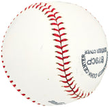Gordon Gordy Pladson Autographed Official League Baseball Houston Astros "#44" Vintage Signature Beckett BAS QR #BH040983