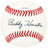 Buddy Hunter Autographed Official NCAA Baseball Boston Red Sox Beckett BAS QR #BH039003