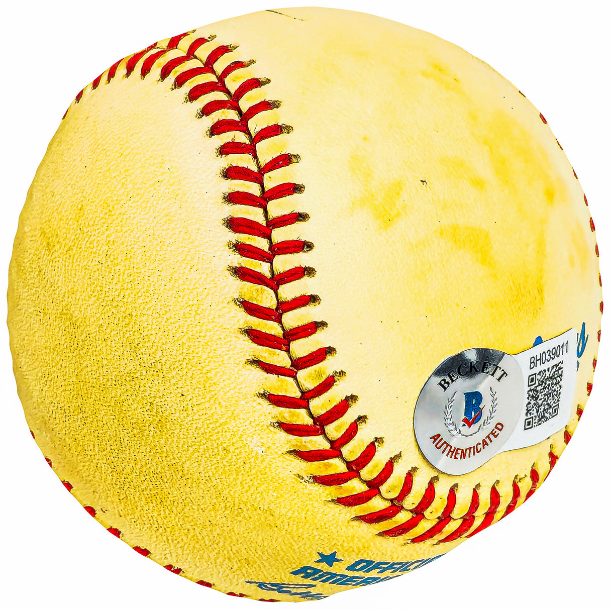 Hal Kolstad Autographed Official AL Baseball Boston Red Sox Beckett BAS QR #BH039011