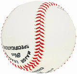 Joel Finch Autographed Official NCAA Baseball Boston Red Sox "Best Wishes" Beckett BAS QR #BH039022
