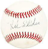 Rac Slider Autographed Official AL Baseball Boston Red Sox Coach Beckett BAS QR #BH039036