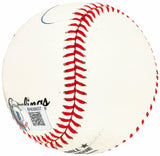 Andre Dawson Autographed Official NL Baseball Montreal Expos, Chicago Cubs Beckett BAS QR #BH039037