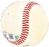 Bill Fischer Autographed Official MacPhail American League Baseball Chicago White Sox, Detroit Tigers Vintage Signature Beckett BAS QR #BH039042