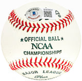 Neill Sheridan Autographed Official NCAA Baseball Boston Red Sox Beckett BAS QR #BH039047