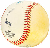 Marlan Coughtry Autographed Official Wilson PCL Baseball Boston Red Sox Beckett BAS QR #BH039049