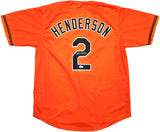 Baltimore Orioles Gunnar Henderson Autographed Orange Jersey Beckett BAS Witness Stock #238930