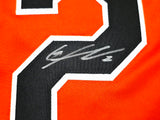 Baltimore Orioles Gunnar Henderson Autographed Orange Jersey Beckett BAS Witness Stock #238930