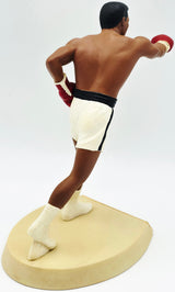 Muhammad Ali Autographed 5x9 Toy Figurine White Boxing Trunks #482/3500 Beckett BAS #AE31334