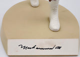 Muhammad Ali Autographed 5x9 Toy Figurine Black Boxing Trunks #/400 Beckett BAS #AE31335