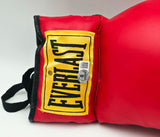 Muhammad Ali Autographed Red Everlast Boxing Glove LH Beckett BAS & Beckett BAS #AE31344