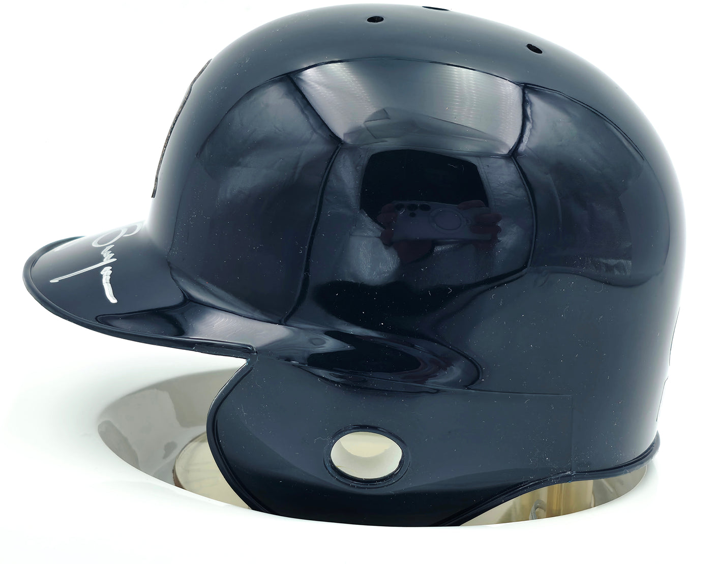 Tony Gwynn Autographed Blue Mini Batting Helmet San Diego Padres Beckett BAS QR #BR88755