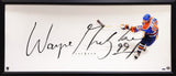 Wayne Gretzky Autographed Framed 20x46 "The Show" Poster Photo Edmonton Oilers "99" UDA Holo #BAM20025
