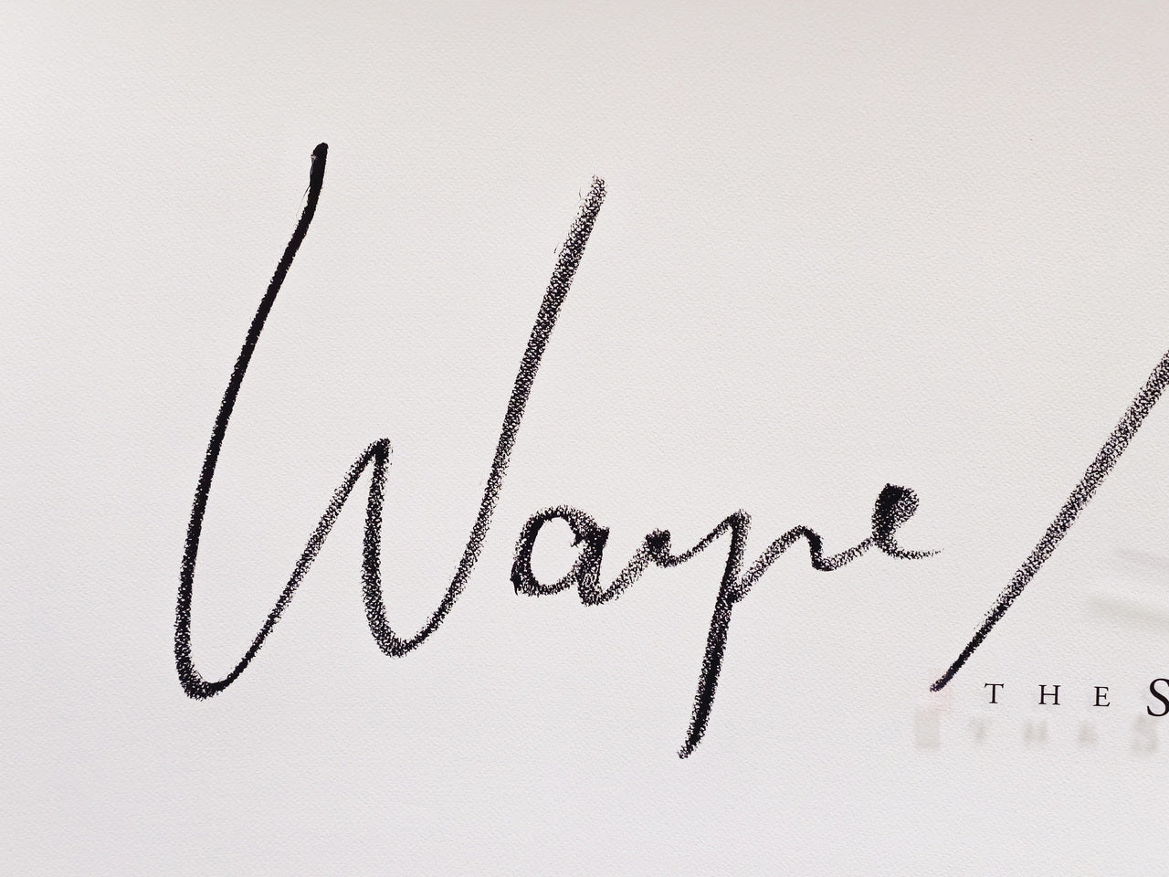 Wayne Gretzky Autographed Framed 20x46 "The Show" Poster Photo Edmonton Oilers "99" UDA Holo #BAM20025