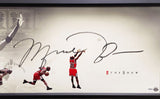 Michael Jordan Autographed Framed 20x46 "The Show" Poster Photo Chicago Bulls "Last Shot" UDA Holo #BAM142269