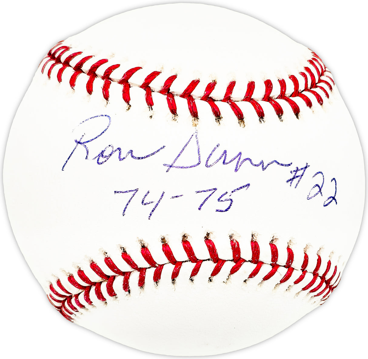 Ron Diorio Autographed Official MLB Baseball Philadelphia Phillies SKU #226063