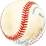 Todd Erdos Autographed Official AL Baseball New York Yankees "98 World Champs" SKU #226200
