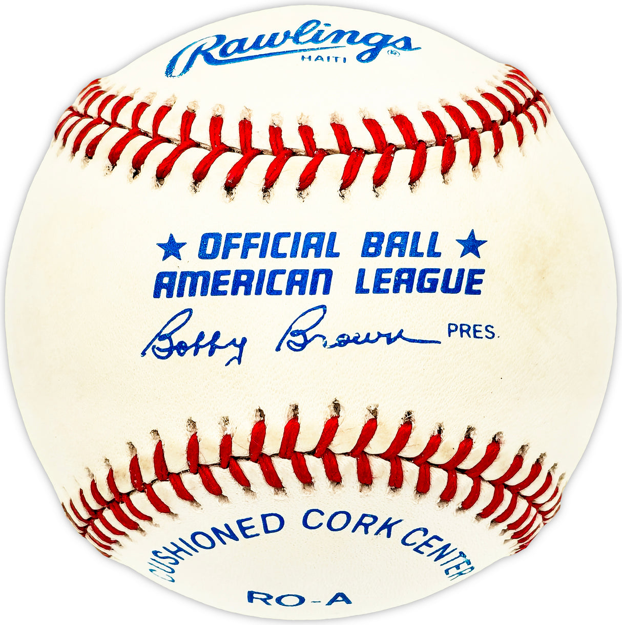 George Mitterwald Autographed Official AL Baseball Minnesota Twins, Chicago Cubs SKU #226209