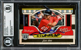 Juan Soto Autographed 2019 Panini Leather & Lumber Bat Patrol Card #BP8 New York Mets Beckett BAS #16703915
