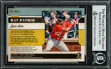 Juan Soto Autographed 2019 Panini Leather & Lumber Bat Patrol Card #BP8 New York Mets Beckett BAS #16703915