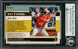 Juan Soto Autographed 2019 Panini Leather & Lumber Bat Patrol Card #BP8 New York Yankees Beckett BAS #16703916