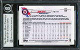 Juan Soto Autographed 2021 Topps Chrome Card #150 New York Yankees Beckett BAS #16704372