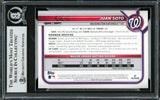 Juan Soto Autographed 2022 Bowman Card #10 New York Yankees Beckett BAS #16704818