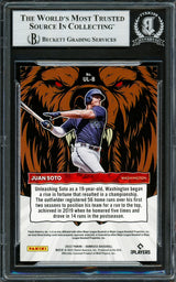 Juan Soto Autographed 2022 Donruss Unleashed Rapture Card #UL8 New York Yankees Beckett BAS #16704837