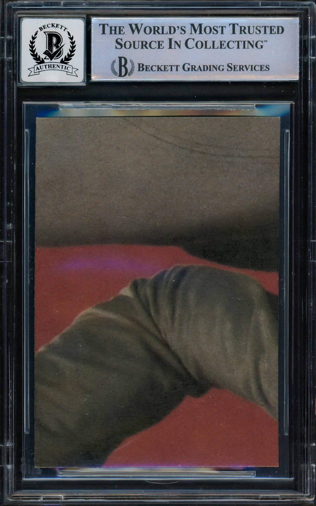 William Shatner Autographed 1979 Topps The Motion Picture Card #38 Star Trek Captain Kirk Auto Grade Gem Mint 10 Beckett BAS #16580417