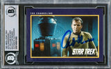 William Shatner Autographed 1991 Impel 25th Anniversary Card #71 Star Trek Captain Kirk Beckett BAS #16581080