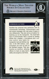William Shatner Autographed 1991 Impel 25th Anniversary Card #89 Star Trek Captain Kirk Beckett BAS #16581093