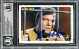 William Shatner Autographed 2009 Rittenhouse Card #327 Star Trek Captain Kirk The Original Series 40th Anniversary Beckett BAS #16581153