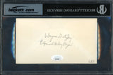Wayne Gretzky Autographed 1983 First Day Cover Edmonton Oilers Beckett BAS #16714740