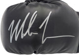Mike Tyson Autographed Black Everlast Boxing Glove Left Handed LH JSA Stock #228078