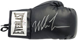 Mike Tyson Autographed Black Everlast Boxing Glove (Right Handed RH, Silver) JSA Stock #228079