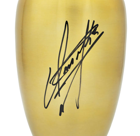 Undertaker Autographed Gold Urn WWE (Imperfection) JSA Stock #228776