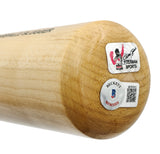 Pete Rose Autographed Blonde Louisville Slugger Pro Stock Baseball Bat Cincinnati Reds "Hit King" Beckett BAS Witness Stock #228105