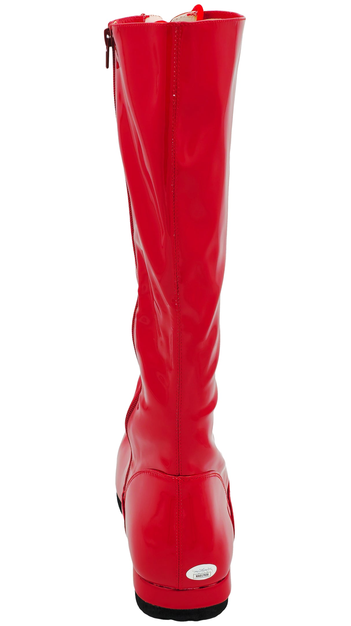 Ric Flair Autographed Red Right Footed Boot WWE "16x" JSA Stock #228115