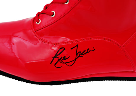 Ric Flair Autographed Red Left Footed Boot WWE JSA Stock #228117