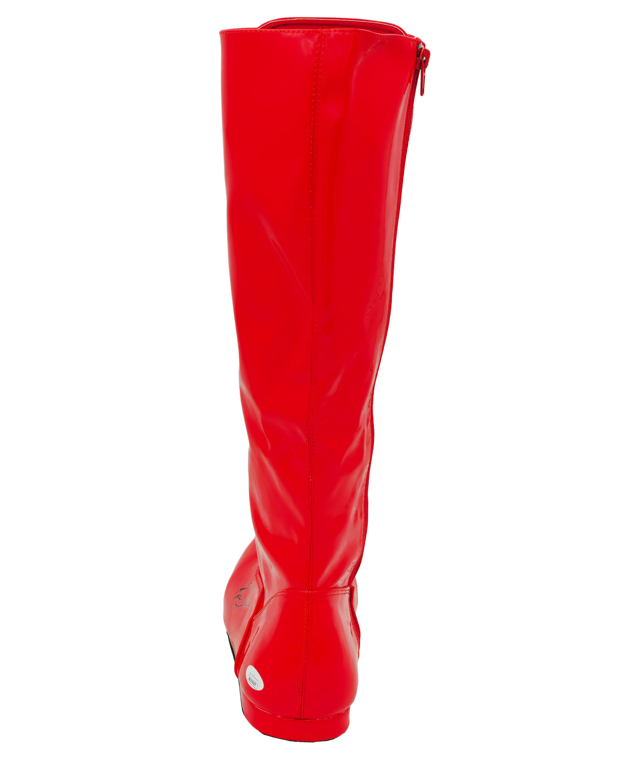 Ric Flair Autographed Red Left Footed Boot WWE JSA Stock #228117